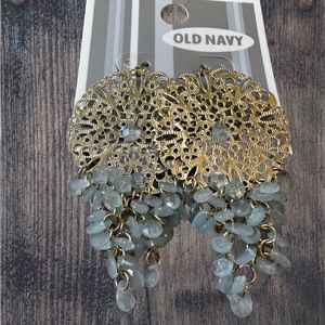 Old Navy Medallion Bead Earrings